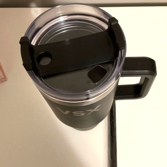 Victoria’s Secret - VSX - Limited Edition - 40oz Tumbler - Black & Silver - NEW! - Picture 3 of 3